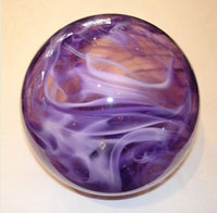 Purple Mix EA6 Glass Float